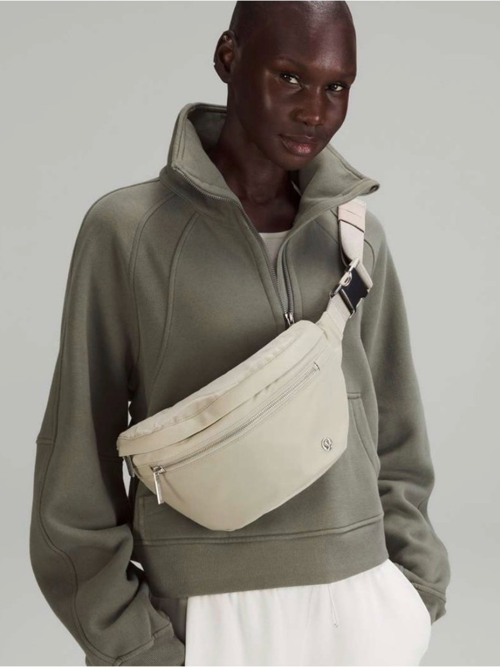 Lululemon City Adventurer Belt Bag 2.5L White Opal Pockets Crossbody Festival